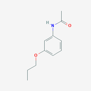molecular formula C11H15NO2 B253555 N-(3-propoxyphenyl)acetamide 