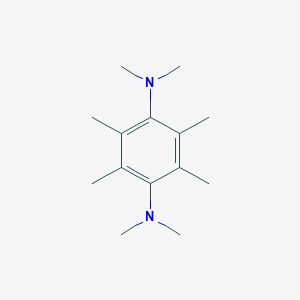 molecular formula C14H24N2 B253561 1,4-Bis(dimethylamino)-2,3,5,6-tetramethylbenzene 