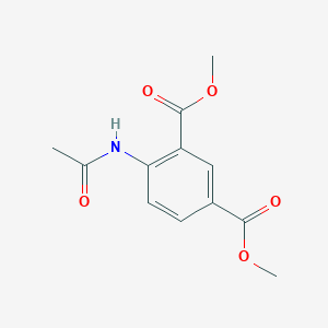 molecular formula C12H13NO5 B253563 Dimethyl 4-(acetylamino)isophthalate 