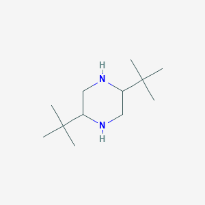 molecular formula C12H26N2 B253567 2,5-Ditert-butylpiperazine 