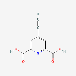 2,6-Pyridinedicarboxylic acid, 4-ethynyl-