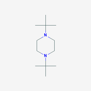 molecular formula C12H26N2 B253569 1,4-Ditert-butylpiperazine 