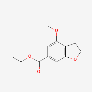 Ethyl 4-Methoxy-2,3-dihydrobenzofuran-6-carboxylate