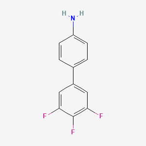 molecular formula C12H8F3N B2535697 4-(3,4,5-Trifluorophenyl)aniline CAS No. 1248629-22-2