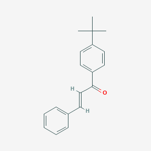 molecular formula C19H20O B253572 1-(4-Tert-butylphenyl)-3-phenyl-2-propen-1-one 