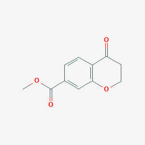 molecular formula C11H10O4 B2535733 4-オキソクロマン-7-カルボン酸メチル CAS No. 41118-21-2