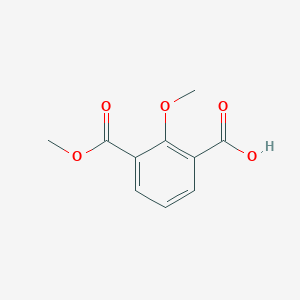 molecular formula C10H10O5 B2535816 2-Methoxy-3-methoxycarbonylbenzoic acid CAS No. 288099-33-2