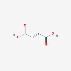 molecular formula C6H8O4 B253583 2,3-二甲基富马酸 CAS No. 21788-49-8
