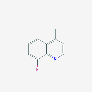 molecular formula C10H8FN B2535879 8-Fluoro-4-methylquinoline CAS No. 31698-56-3