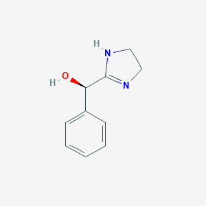 molecular formula C10H12N2O B025359 (r)-4,5-Dihydro-1h-imidazol-2-yl(phenyl)methanol CAS No. 109055-32-5