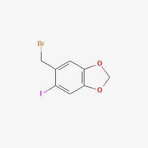 5-(Bromomethyl)-6-iodo-1,3-benzodioxole
