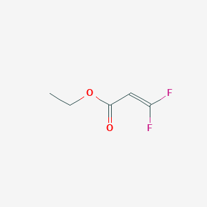 molecular formula C5H6F2O2 B2535953 Ethyl 3,3-difluoroprop-2-enoate CAS No. 407-35-2