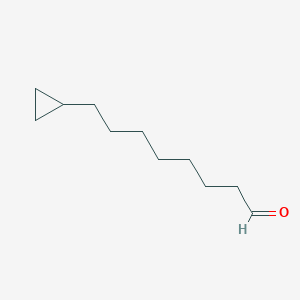 molecular formula C11H20O B2536026 环丙烷辛醛 CAS No. 2445794-72-7