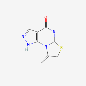 8-methylene-7,8-dihydropyrazolo[4,3-e]thiazolo[3,2-a]pyrimidin-4(1H)-one