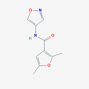 N-(isoxazol-4-yl)-2,5-dimethylfuran-3-carboxamide