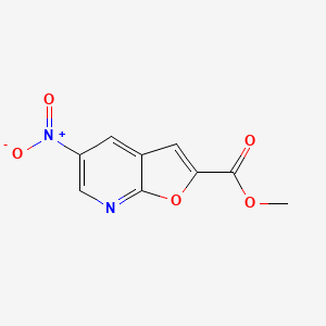 Methyl 5-nitrofuro[2,3-b]pyridine-2-carboxylate