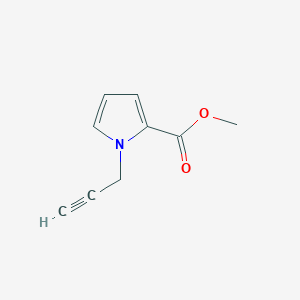 molecular formula C9H9NO2 B2536448 1-炔丙基-1H-吡咯-2-羧酸甲酯 CAS No. 104501-20-4