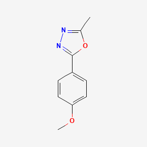 2-(4-Methoxyphenyl)-5-methyl-1,3,4-oxadiazole