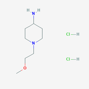 molecular formula C8H20Cl2N2O B2536515 Dihydrochlorure de 1-(2-méthoxyéthyl)pipéridin-4-amine CAS No. 1286264-04-7