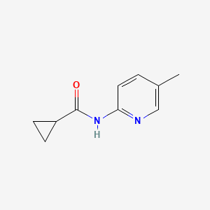 N-(5-methylpyridin-2-yl)cyclopropanecarboxamide