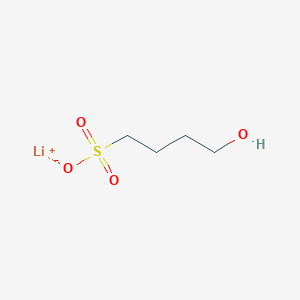 molecular formula C4H9LiO4S B2536604 4-羟基丁烷-1-磺酸锂 CAS No. 244253-65-4