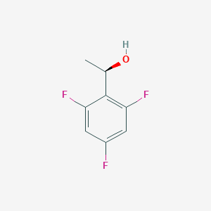 molecular formula C8H7F3O B2536753 (1R)-1-(2,4,6-trifluorophenyl)ethan-1-ol CAS No. 1568065-39-3