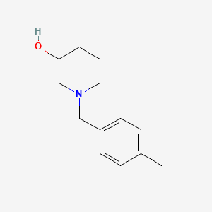 molecular formula C13H19NO B2536781 1-(4-Methylbenzyl)piperidin-3-ol CAS No. 414886-29-6