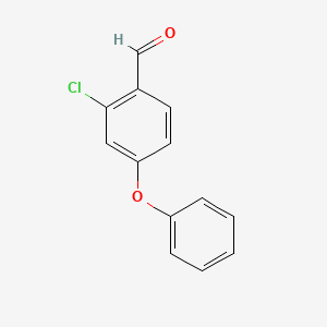 molecular formula C13H9ClO2 B2536809 2-Chloro-4-phenoxybenzaldehyde CAS No. 184229-18-3