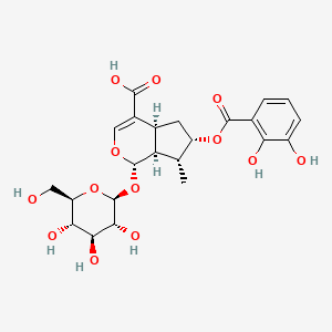 molecular formula C23H29ClO13 B2536844 Gentiournoside D CAS No. 157722-21-9