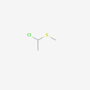molecular formula C3H7ClS B2537036 1-Chloroethyl methyl sulfide CAS No. 33025-66-0
