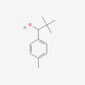 molecular formula C12H18O B2537088 2,2-Dimethyl-1-(4-methylphenyl)propan-1-ol CAS No. 6013-94-1
