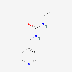 molecular formula C9H13N3O B2537139 1-乙基-3-(吡啶-4-基甲基)脲 CAS No. 36226-50-3