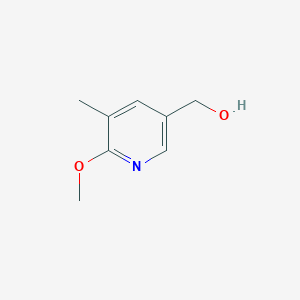 molecular formula C8H11NO2 B2537224 (6-甲氧基-5-甲基吡啶-3-基)甲醇 CAS No. 1355224-12-2