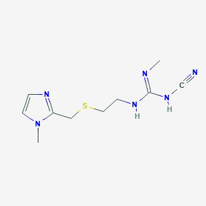 molecular formula C10H16N6S B025374 Isocimetidine CAS No. 104057-02-5