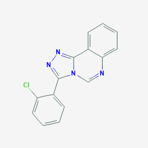 molecular formula C15H9ClN4 B253741 3-(2-Chlorophenyl)-1,2,4-triazolo[4,3-c]quinazoline 