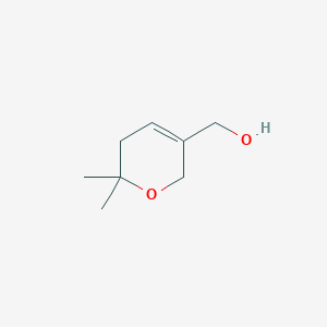 molecular formula C8H14O2 B2537420 (6,6-Dimethyl-2,5-dihydropyran-3-yl)methanol CAS No. 2306270-04-0