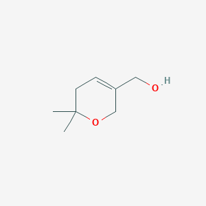 molecular formula C8H14O2 B2537420 （6,6-二甲基-2,5-二氢吡喃-3-基）甲醇 CAS No. 2306270-04-0