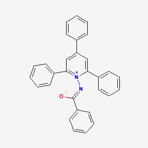 molecular formula C30H22N2O B2537448 1-(Benzoylazanidyl)-2,4,6-triphenylpyridin-1-ium CAS No. 61777-34-2