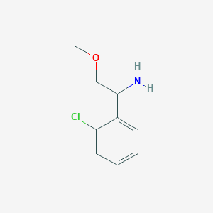 1-(2-Chlorophenyl)-2-methoxyethanamine