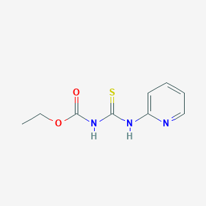 Ethyl [(pyridin-2-ylamino)carbonothioyl]carbamate