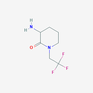 3-Amino-1-(2,2,2-trifluoroethyl)piperidin-2-one