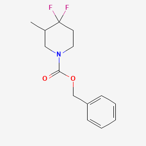 Benzyl 4,4-difluoro-3-methylpiperidine-1-carboxylate