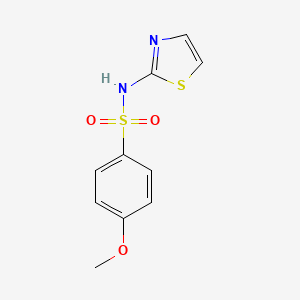 4-methoxy-N-(1,3-thiazol-2-yl)benzenesulfonamide