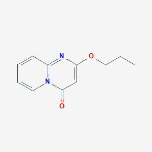 molecular formula C11H12N2O2 B2537783 2-propoxy-4H-pyrido[1,2-a]pyrimidin-4-one CAS No. 94882-00-5
