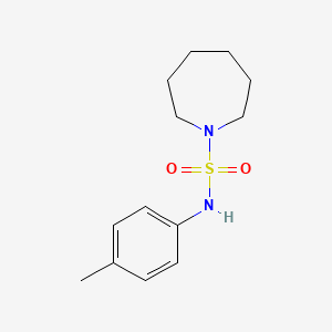 molecular formula C13H20N2O2S B2537792 N-(4-methylphenyl)azepane-1-sulfonamide CAS No. 825607-39-4