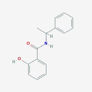 molecular formula C15H15NO2 B2537986 2-羟基-N-(1-苯乙基)苯甲酰胺 CAS No. 101090-00-0