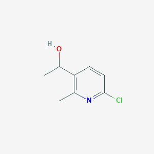 B2538008 1-(6-Chloro-2-methylpyridin-3-yl)ethanol CAS No. 1093880-33-1