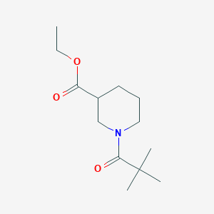 Ethyl 1-(2,2-dimethylpropanoyl)piperidine-3-carboxylate