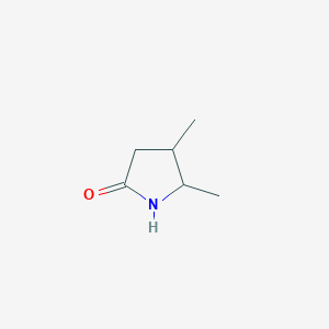 molecular formula C6H11NO B2538120 4,5-Dimethylpyrrolidin-2-one CAS No. 86240-37-1