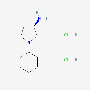 (R)-1-Cyclohexylpyrrolidin-3-amine dihydrochloride